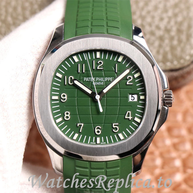 Patek Philippe Replica Aquanaut Rubber strap 40MM - WatchesReplica.is