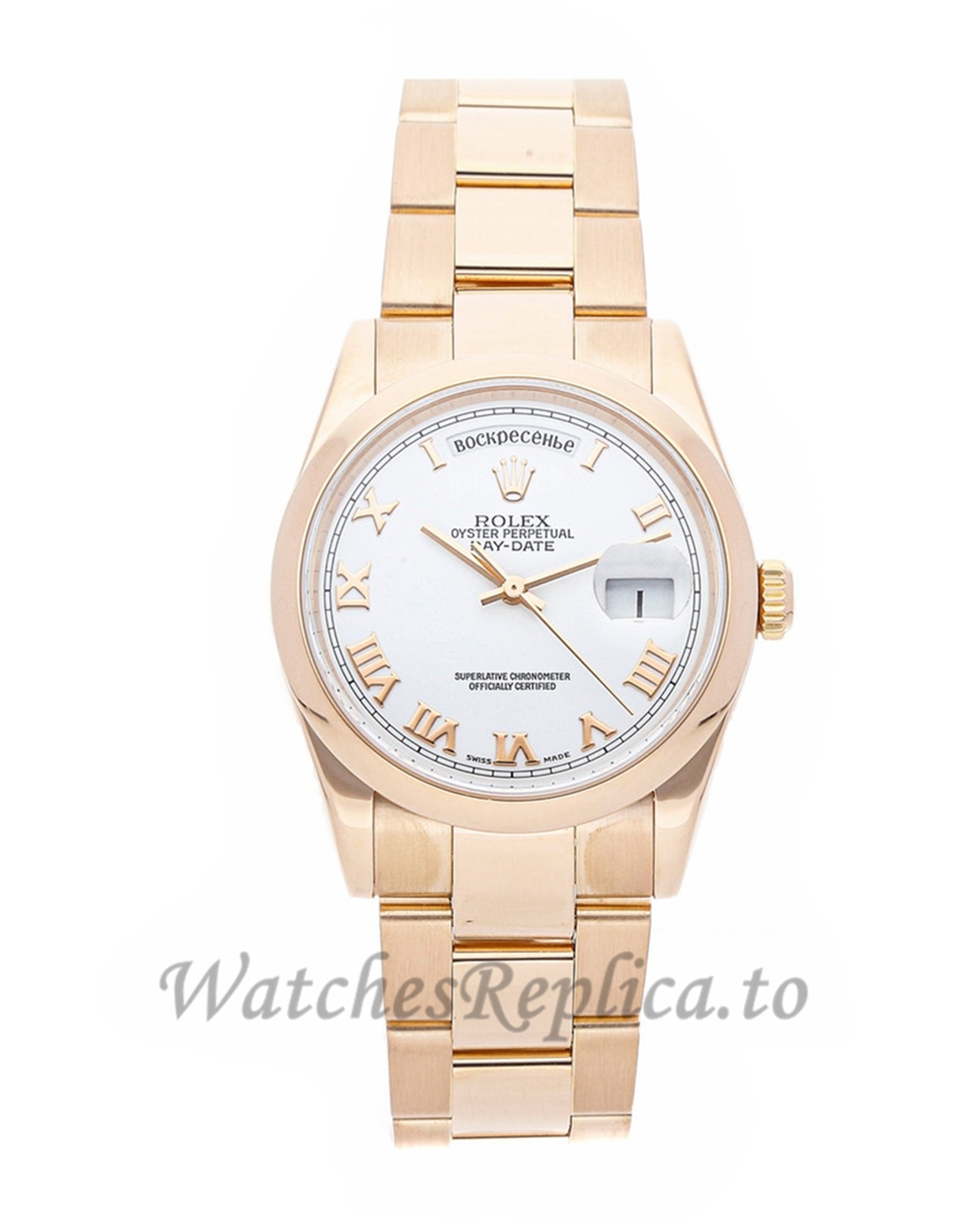 Rolex Replica Day-Date 36mm 118205 - WatchesReplica.is