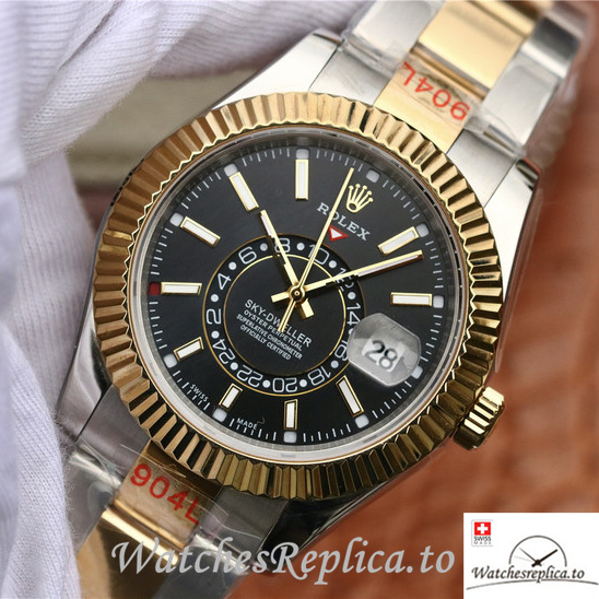 Swiss Rolex Oyster Perpetual Replica 326933-0002 Stainless steel strap 42MM - WatchesReplica.is