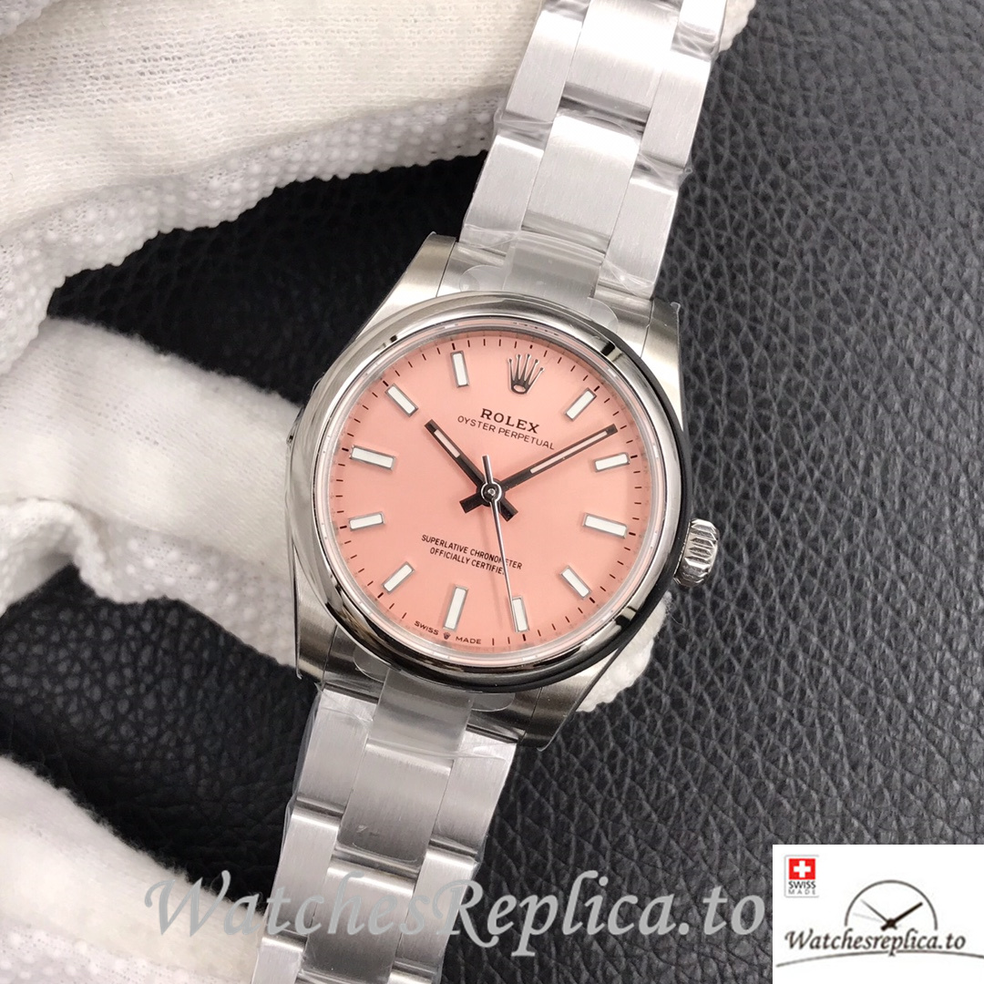 Swiss Rolex Oyster Perpetual Replica 277200 Stainless steel strap 31MM - WatchesReplica.is