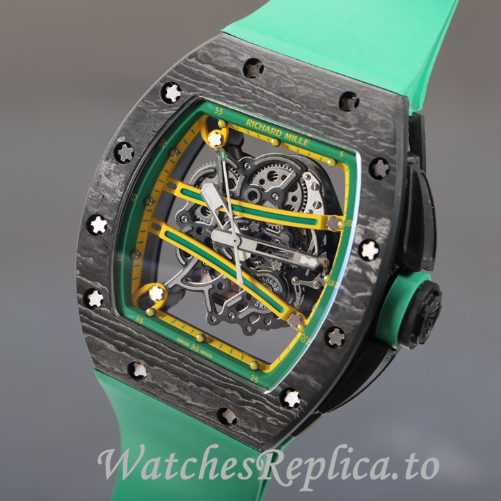 Richard Mille Replica RM61-01 Rubber strap 51MM - WatchesReplica.is