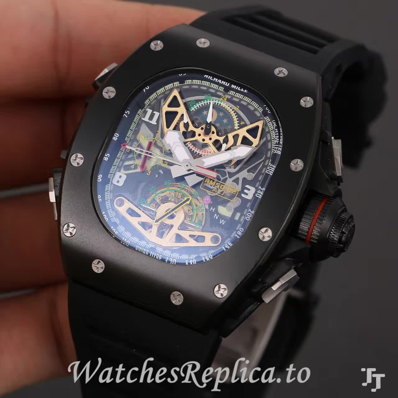Richard Mille Replica RM50-02 Rubber strap 41MM - WatchesReplica.is