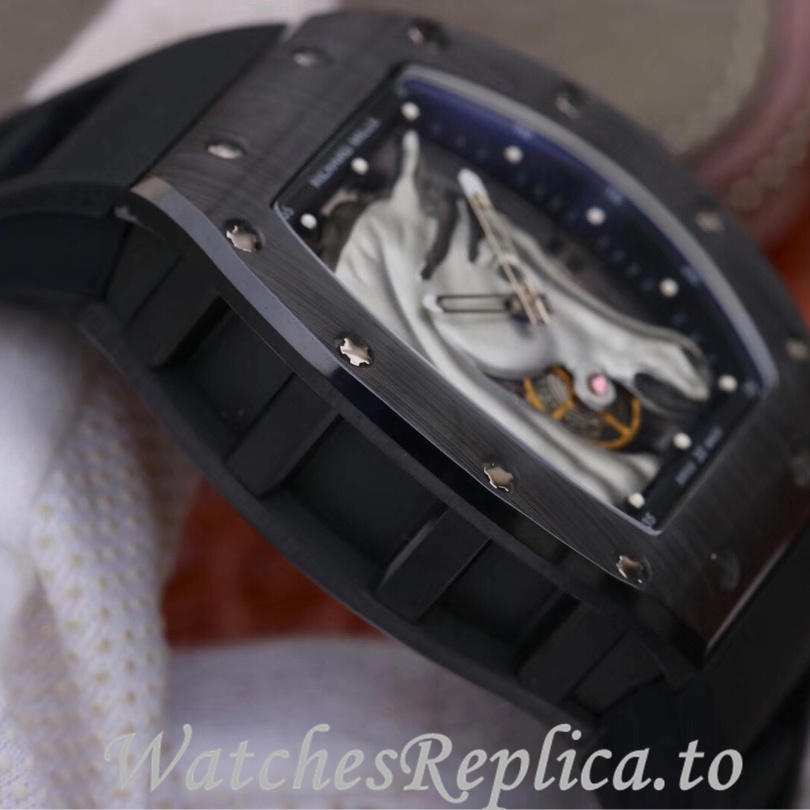 Richard Mille Replica RM52-02 Rubber strap 50MM - WatchesReplica.is