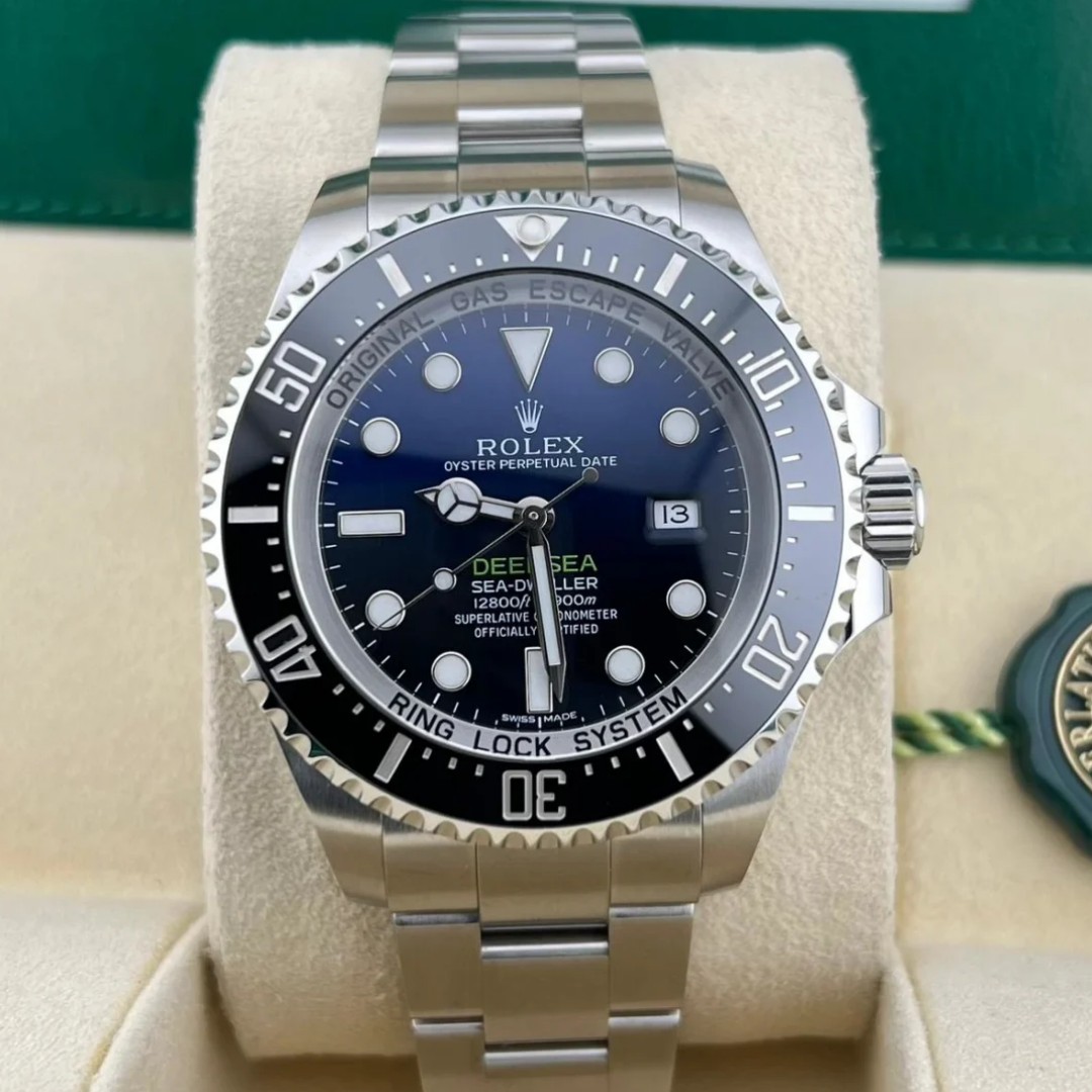Rolex Deepsea Black Dial 116660-44 MM - WatchesReplica.is