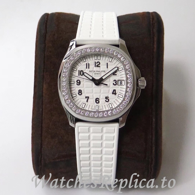 Patek Philippe Replica Aquanaut Rubber strap 35.6MM - WatchesReplica.is