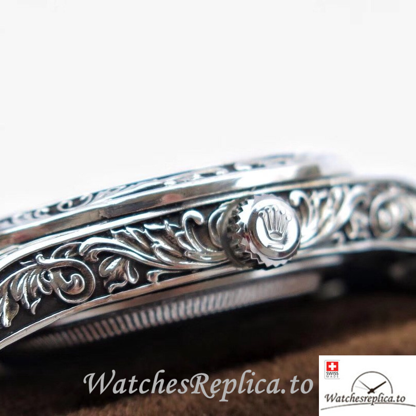 Swiss Rolex Milgauss Replica 116400GV Stainless steel strap 40MM - WatchesReplica.is