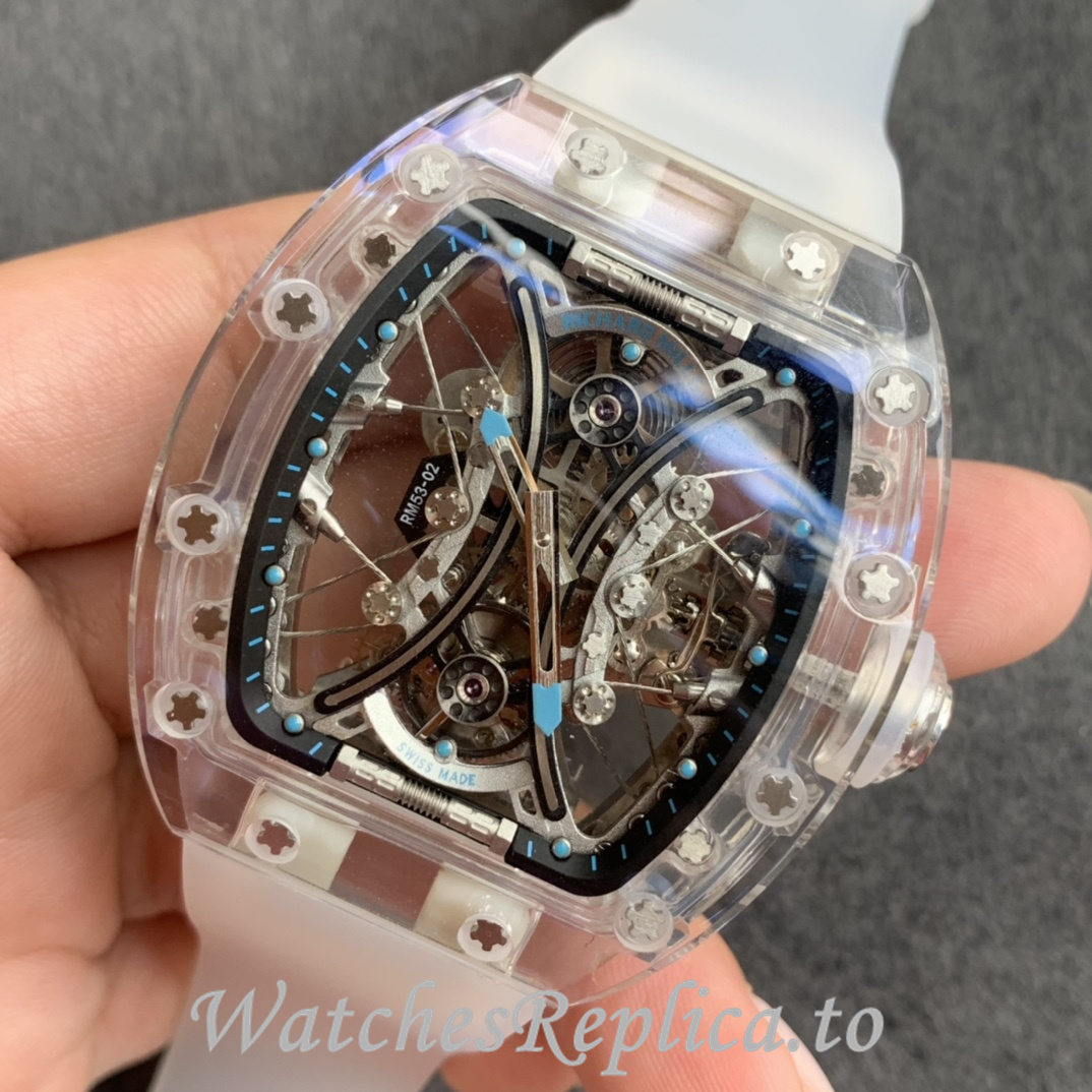 Richard Mille Replica RM53-02 Rubber strap 50MM - WatchesReplica.is