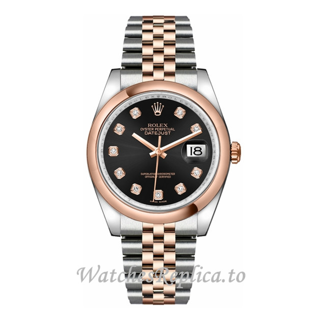 Replica Rolex Datejust 116201-19 36MM Stainless steel strap Mens Watch - WatchesReplica.is