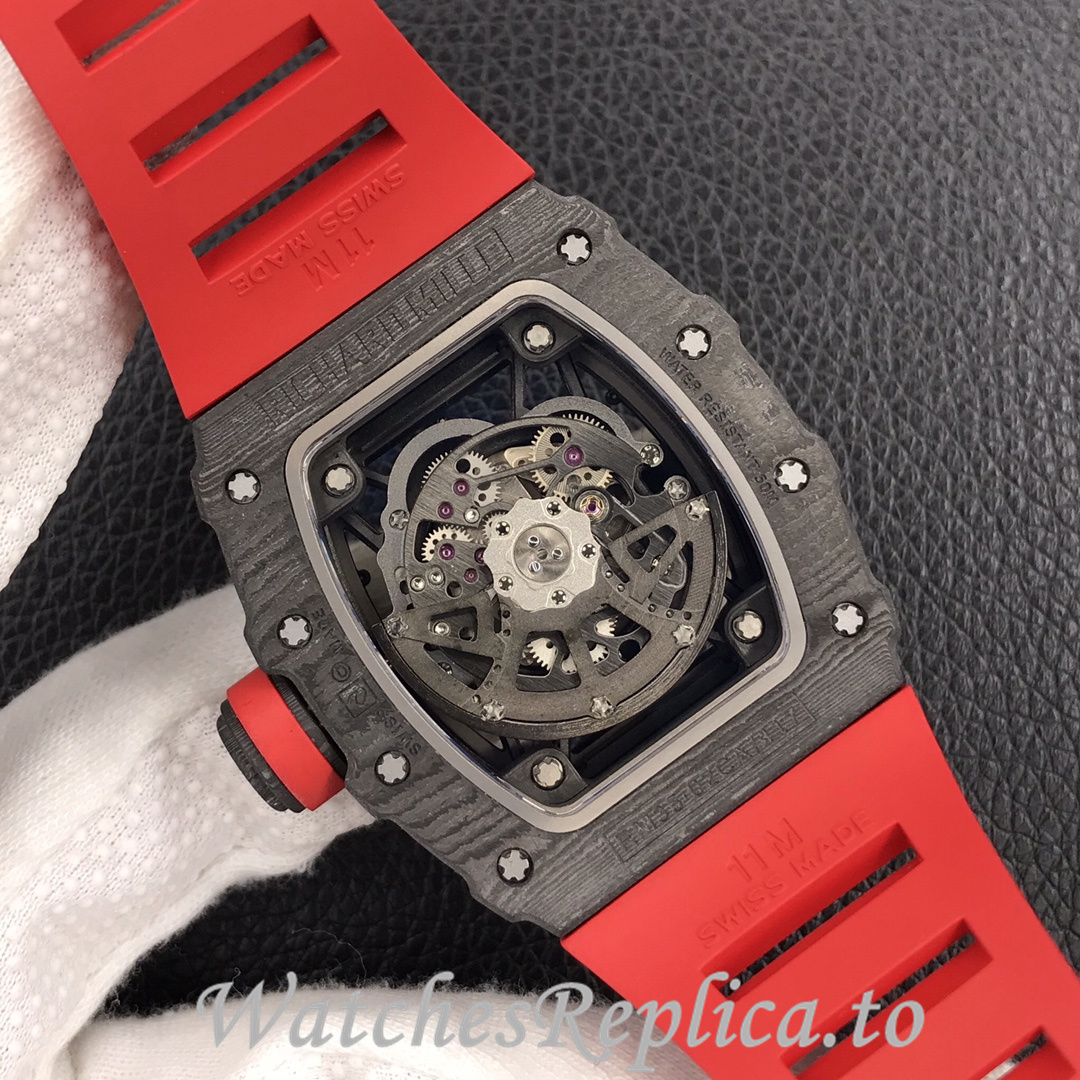Richard Mille Replica RM35-02 Rubber strap 50MM - WatchesReplica.is