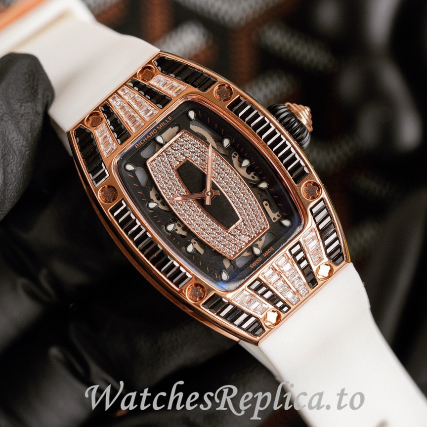 Richard Mille Replica RM007-1 Rubber strap 45MM - WatchesReplica.is