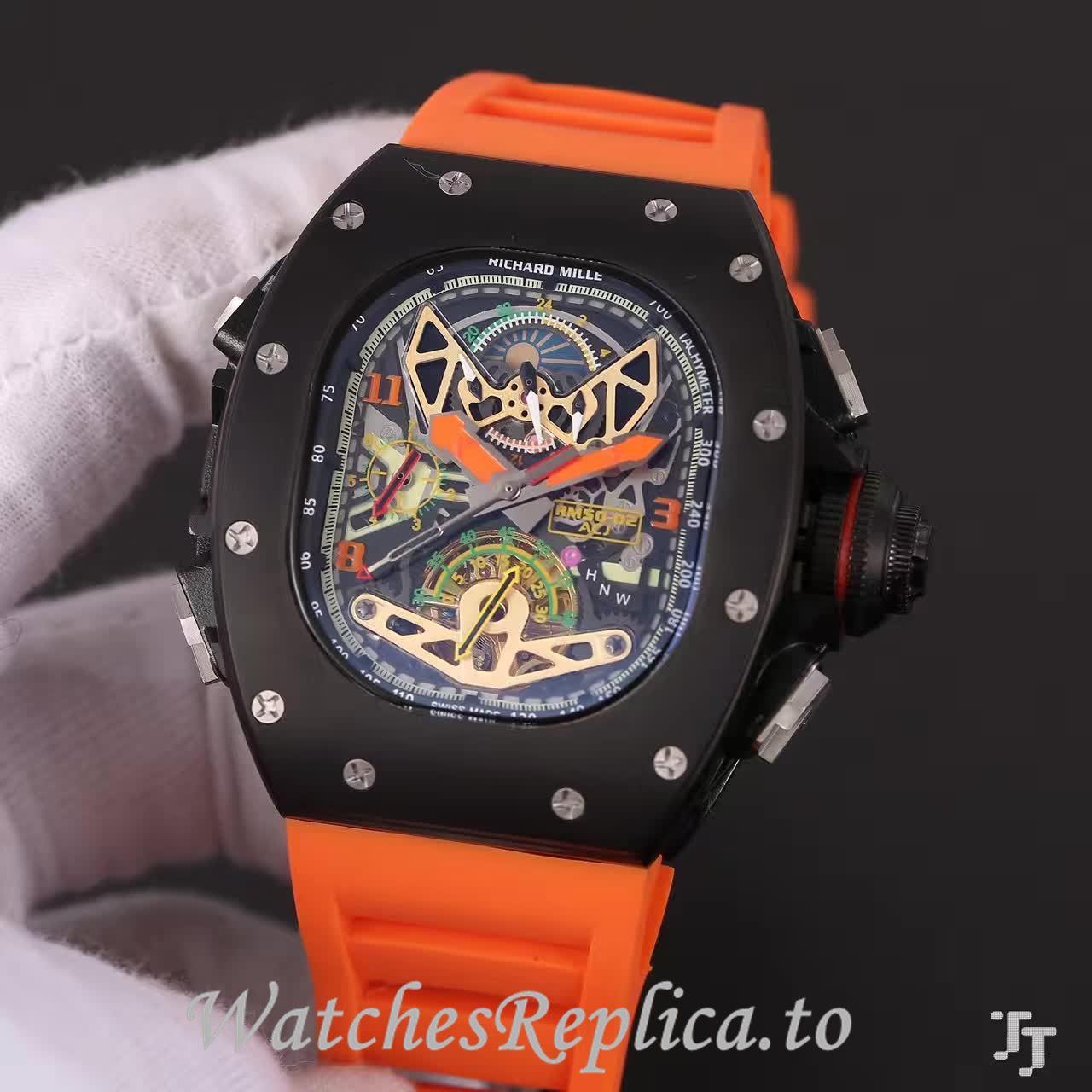 Richard Mille Replica RM50-02 Rubber strap 41MM - WatchesReplica.is