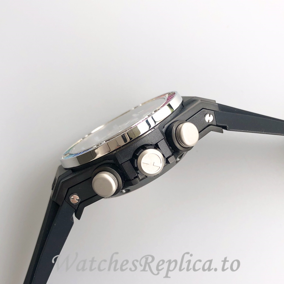 Hublot Replica Big Bang Gypsophila Chronograph v2 Rubber strap 45MM - WatchesReplica.is