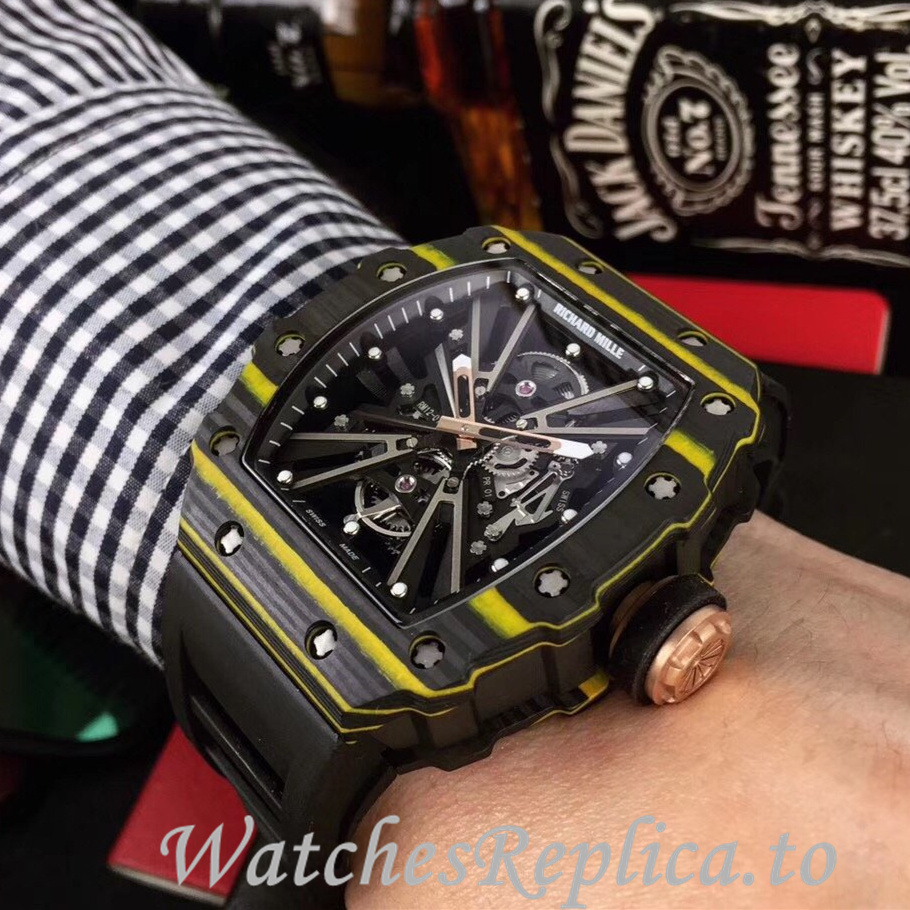 Richard Mille Replica RM12-01 Rubber strap 50MM - WatchesReplica.is
