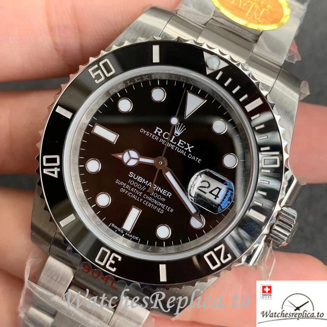 Swiss Rolex Submariner Replica 116610LN-97200 Stainless steel strap 40MM - WatchesReplica.is