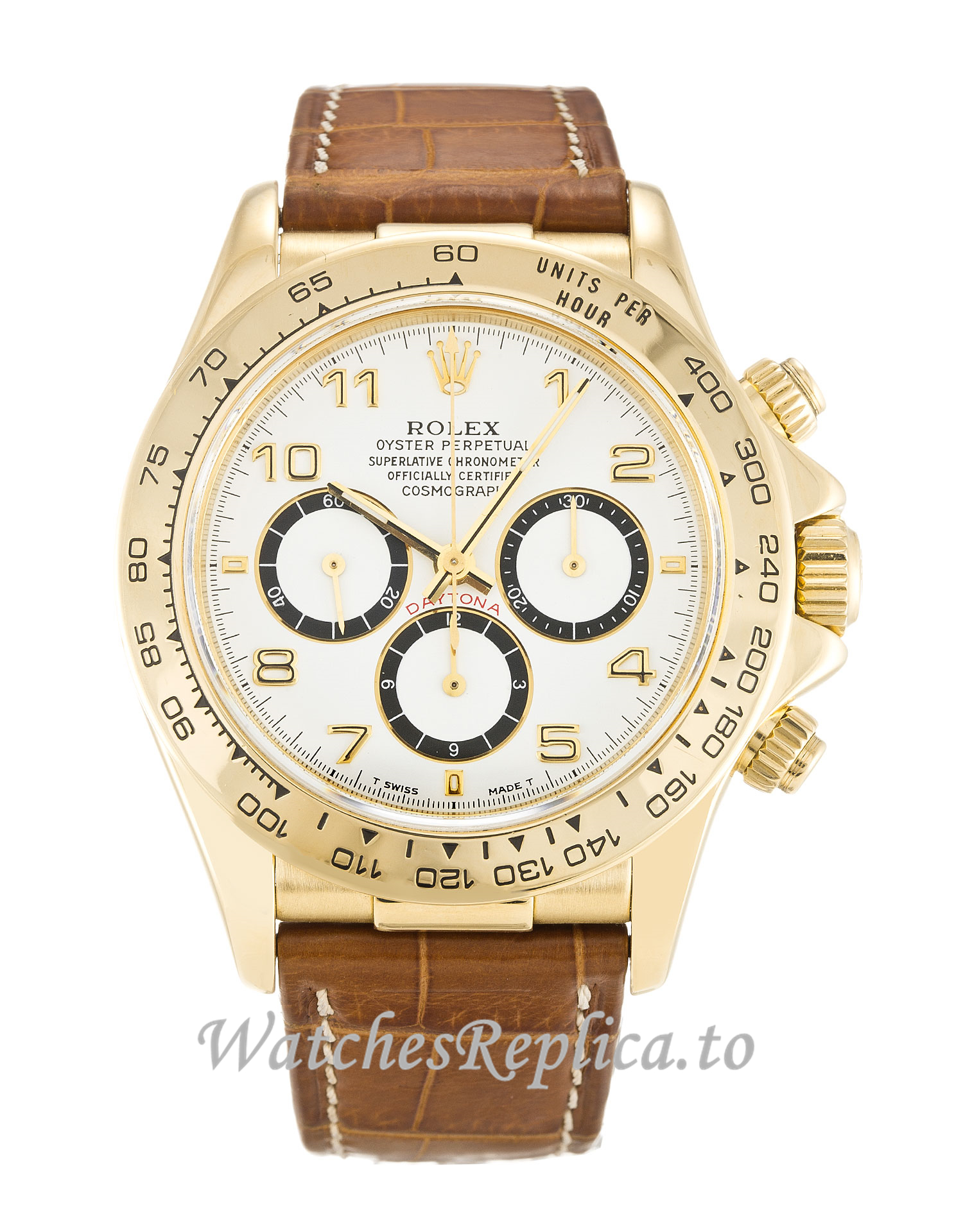 Rolex Daytona White Dial 16518 40MM - WatchesReplica.is