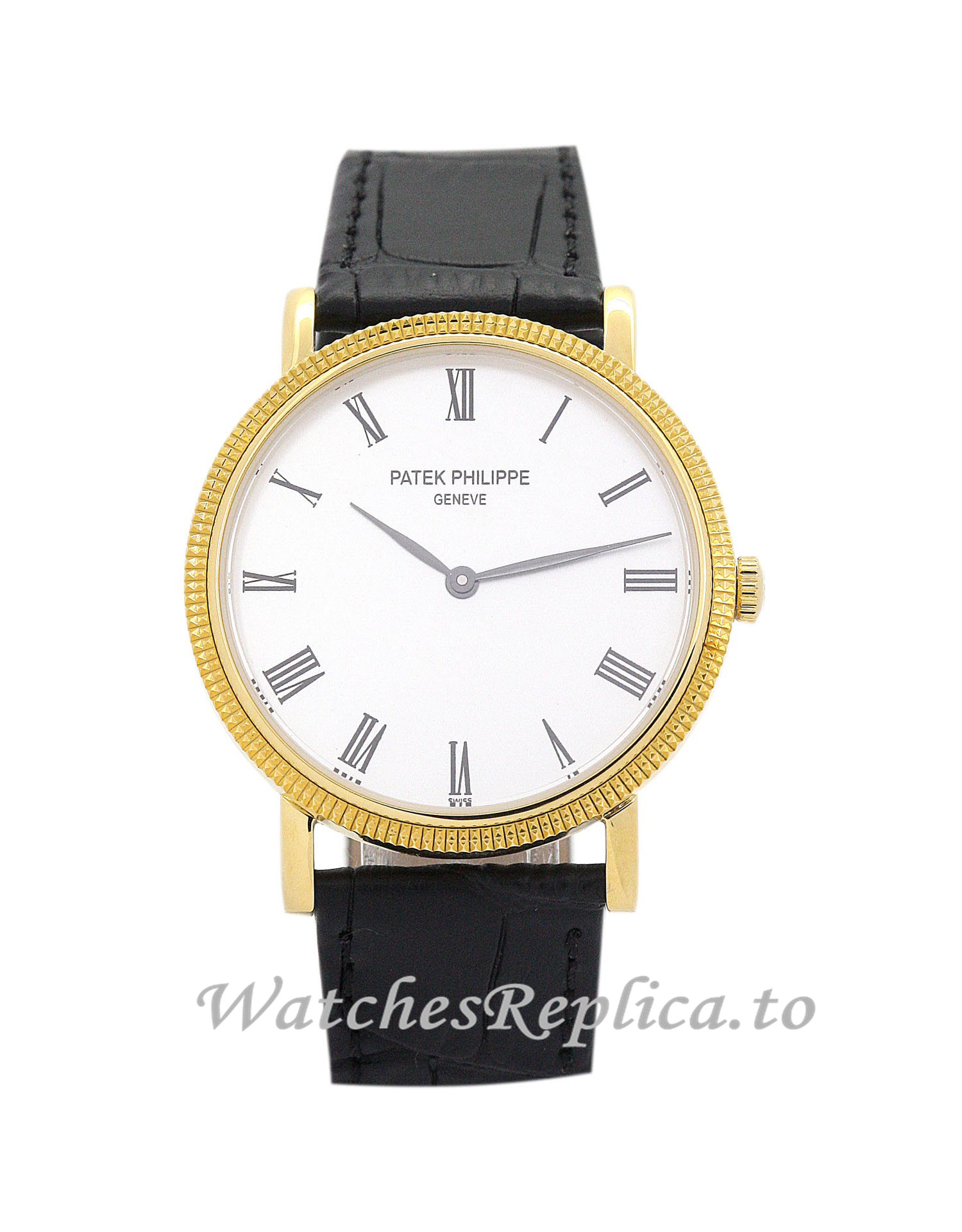 Patek Philippe Calatrava White Dial 5120J 40mm - WatchesReplica.is