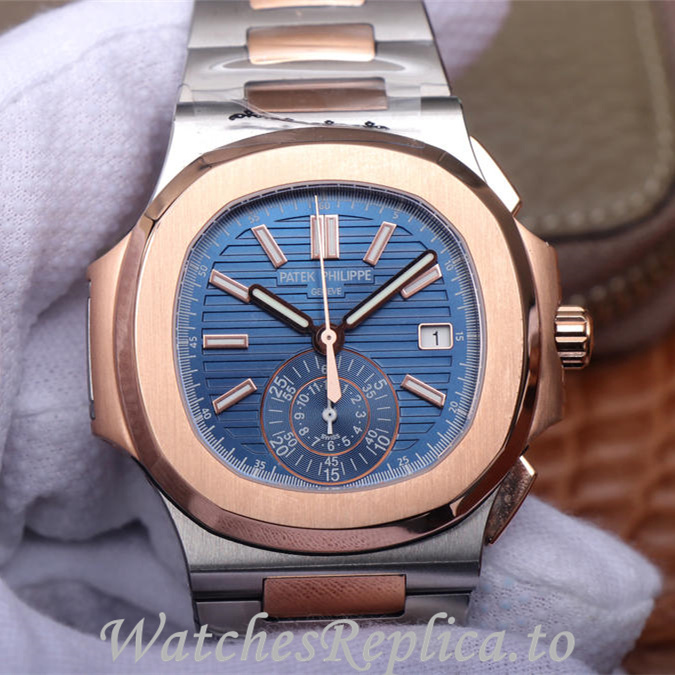 Patek Philippe Replica Nautilus 5980 Stainless steel strap 40.5MM - WatchesReplica.is