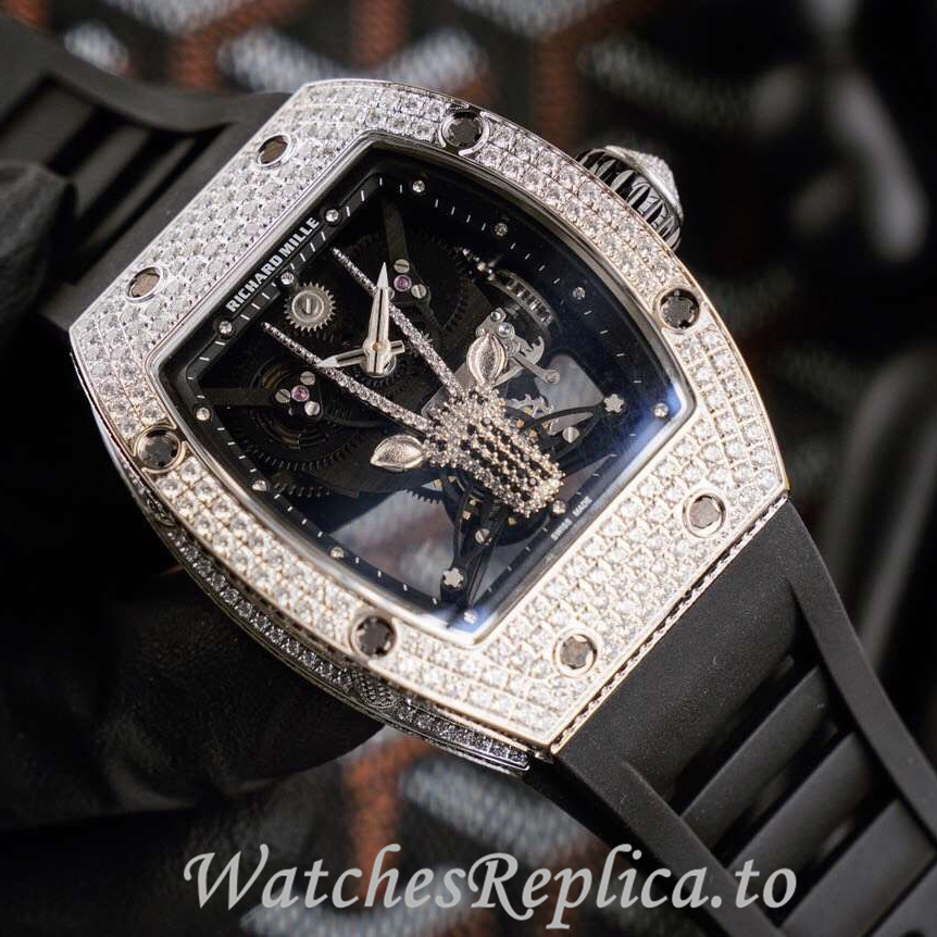 Richard Mille Replica RM53 Rubber strap 50MM - WatchesReplica.is