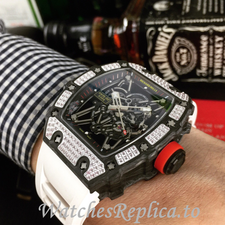 Richard Mille Replica RM035-02 Rubber strap 50MM - WatchesReplica.is