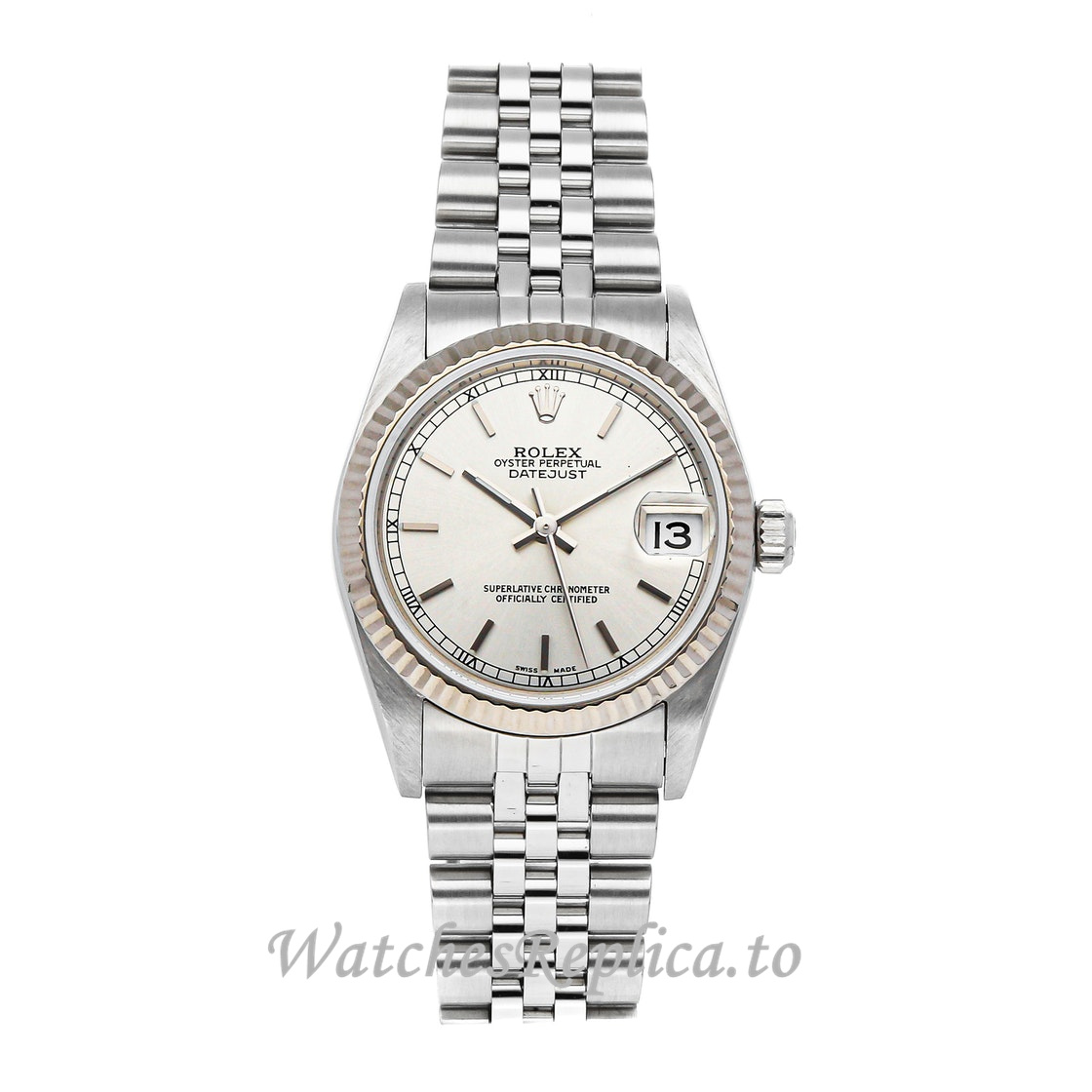 Replica Rolex Datejust 78274 31MM Silver Dial Ladies Watch - WatchesReplica.is
