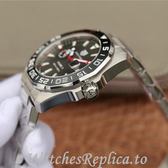 Tag Heuer Replica Aquaracer Stainless steel strap 43MM - WatchesReplica.is