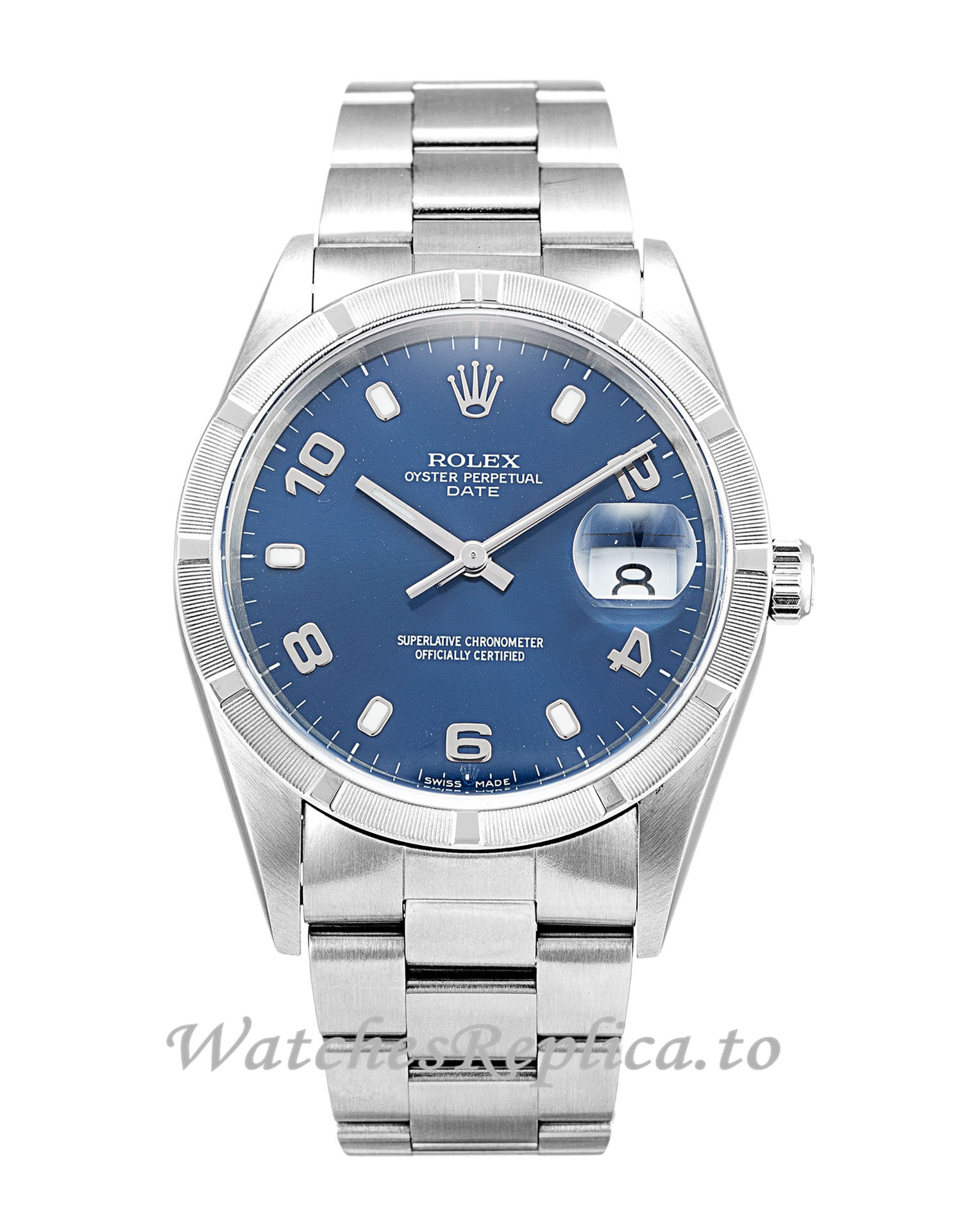 Rolex Oyster Perpetual Date 15210 34 MM - WatchesReplica.is