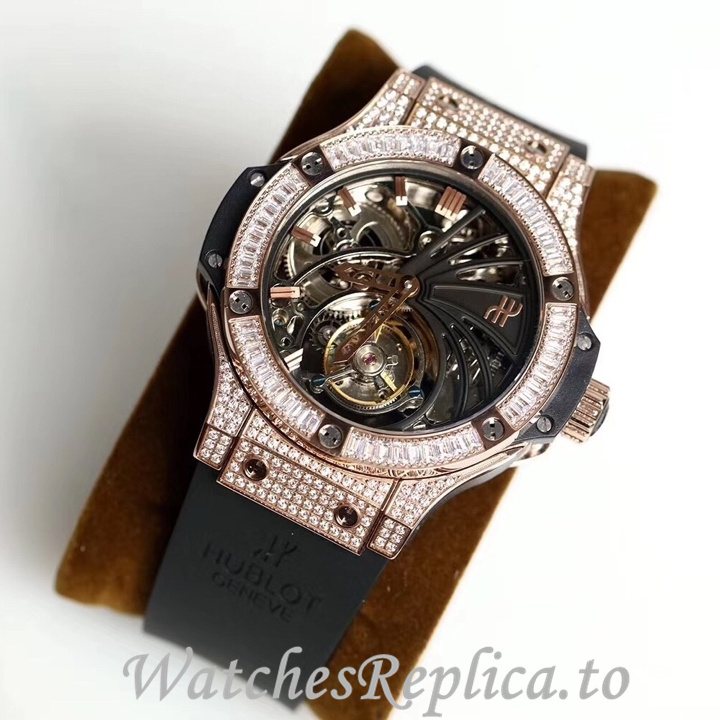 Hublot Replica Big Bang Series Rubber strap 44MM - WatchesReplica.is