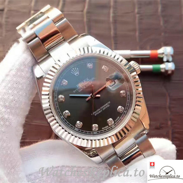 Swiss Rolex Datejust 116334-0009 Stainless steel strap 41MM - WatchesReplica.is