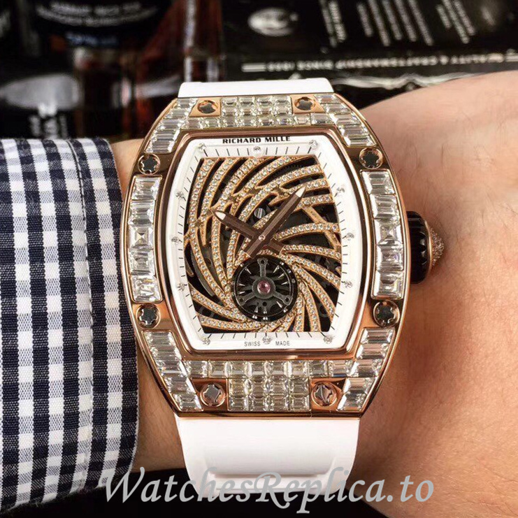 Richard Mille Replica RM51-2 Rubber strap 50MM - WatchesReplica.is