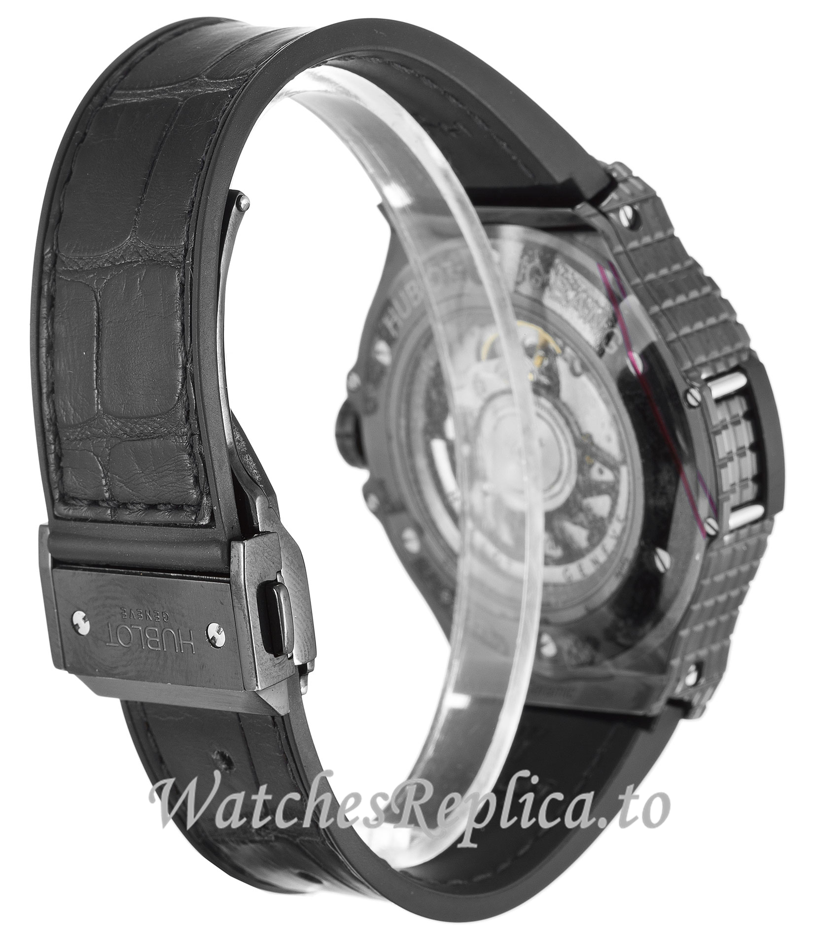 Hublot 41mm Black Ceramic Dial 346.CX.1800.BR 41 MM - WatchesReplica.is