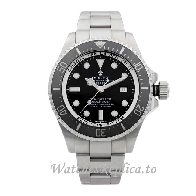Replica Rolex Sea-Dweller 116660 44MM Stainless steel strap Mens Watch - WatchesReplica.is
