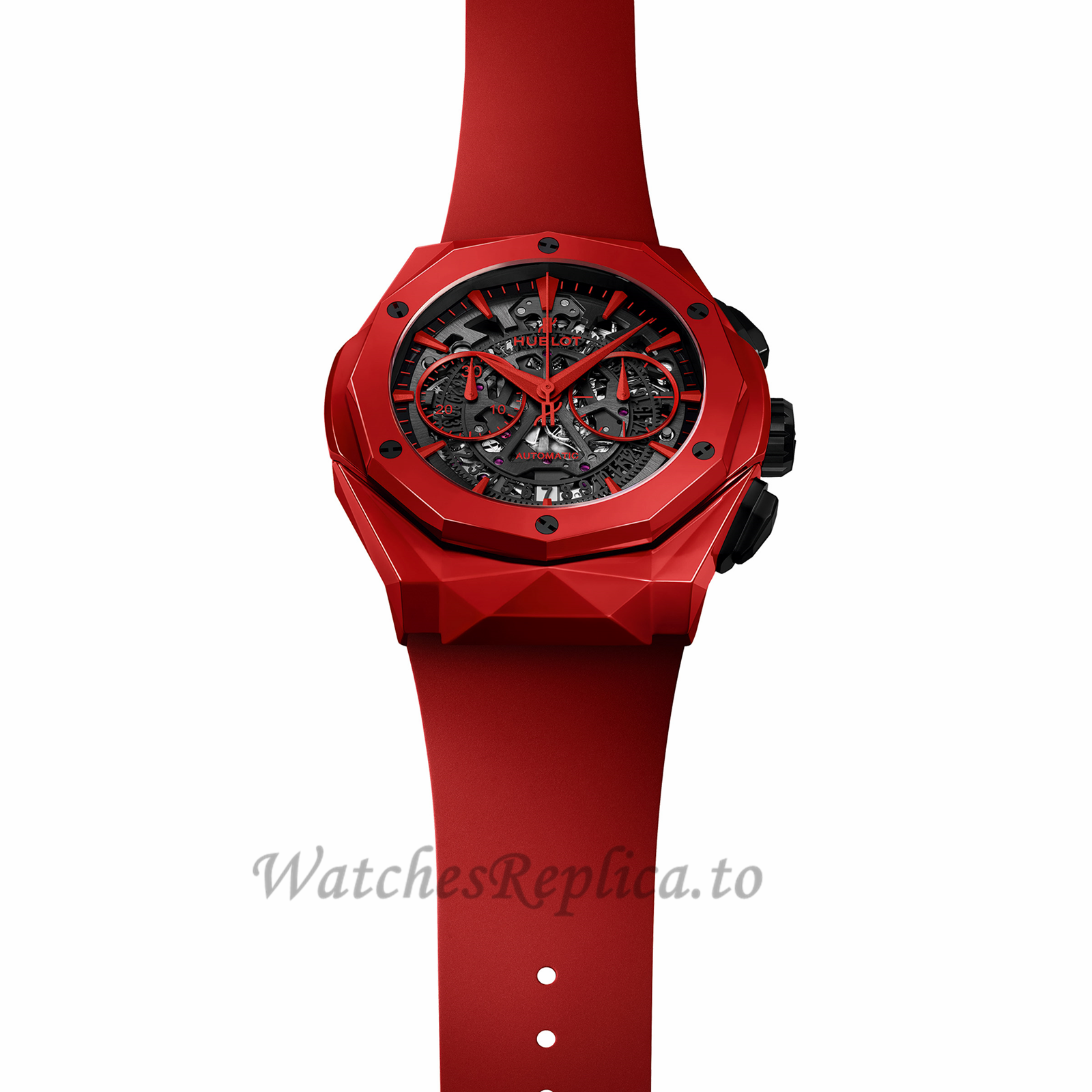 Hublot Replica Classic Fusion Aerofusion Red Ceramic Automatic 45mm - WatchesReplica.is