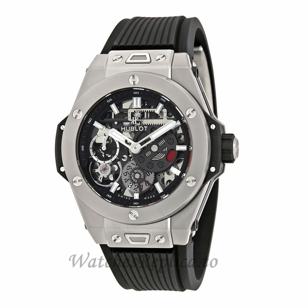 Hublot Replica Big Bang Meca 10 Microblasted Titanium 45MM Watch 414.NI.1123.RX - WatchesReplica.is