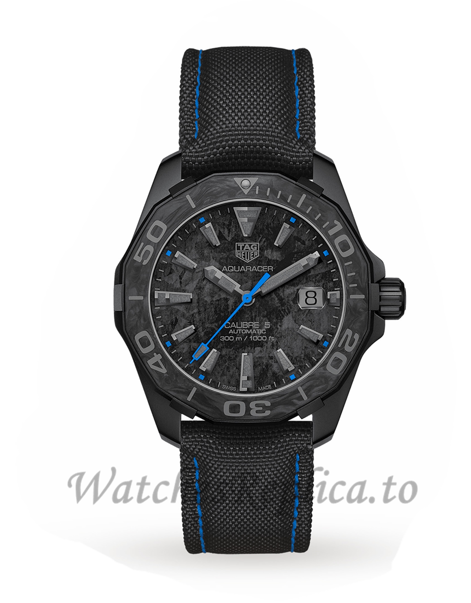 TAG Heuer Replica Aquaracer Calibre 5 43mm Mens Watch WBD218C.FC6447 - WatchesReplica.is