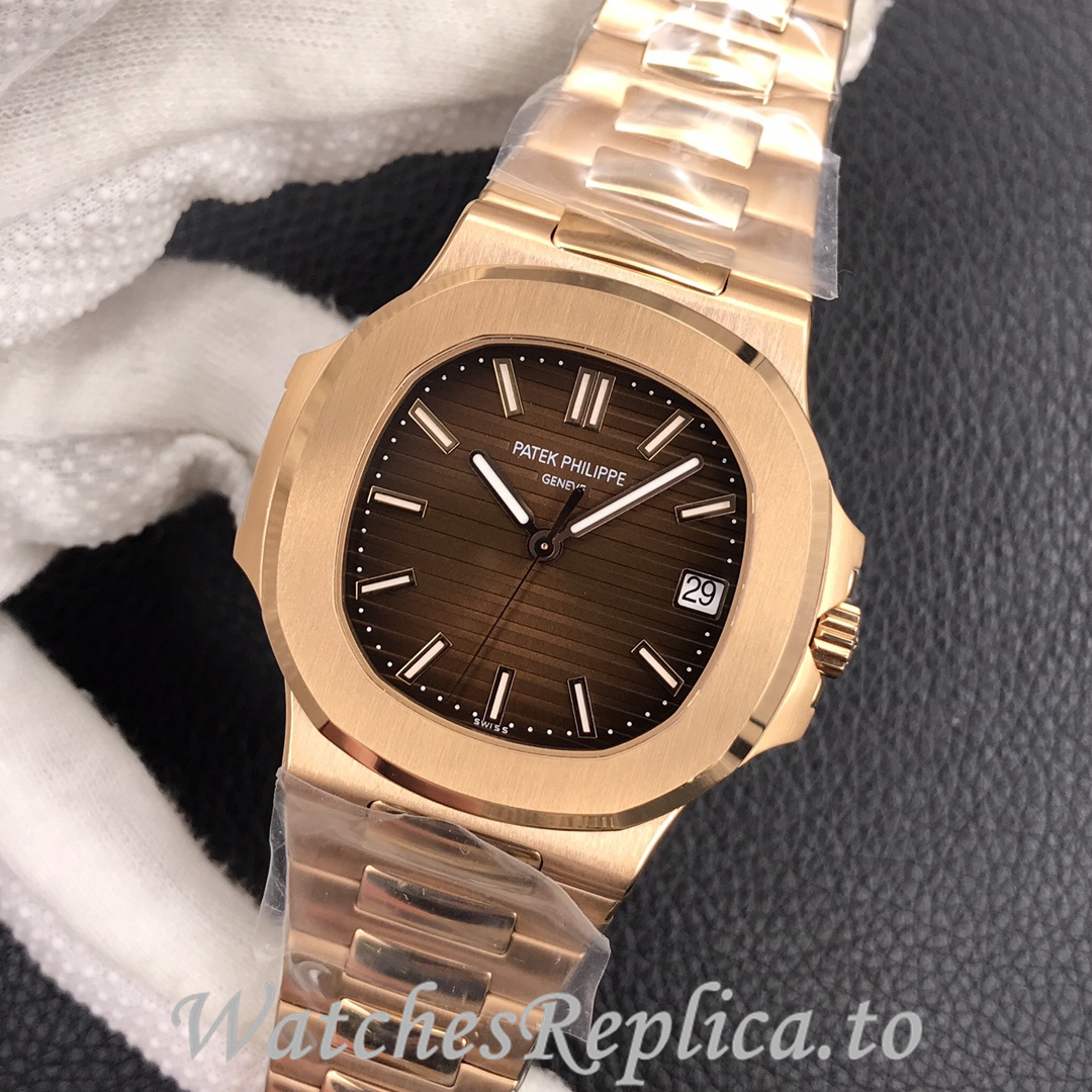 Patek Philippe Replica Nautilus 5711 Stainless steel strap 40MM - WatchesReplica.is