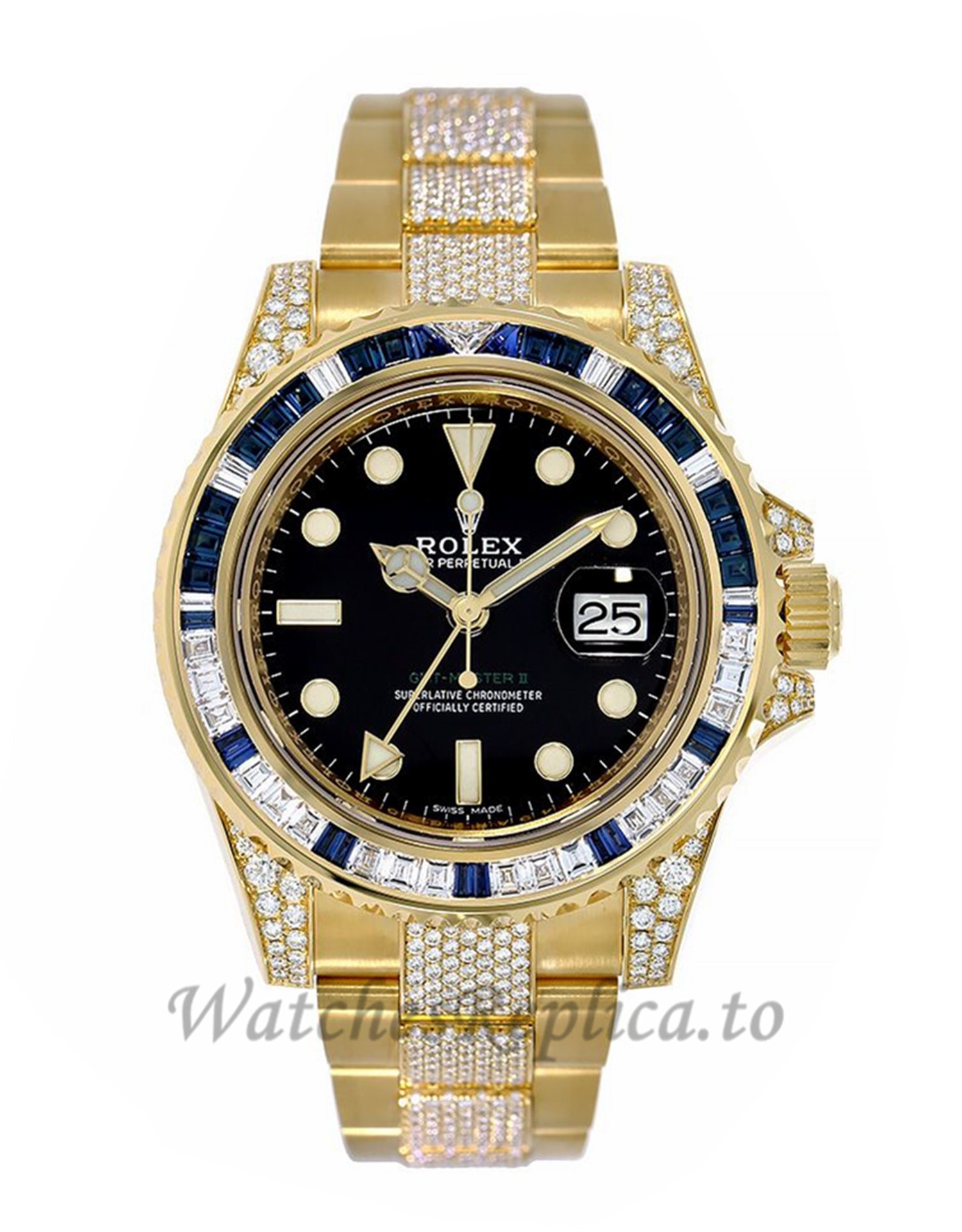 Rolex Replica GMT-Master 40MM 116758SA - WatchesReplica.is