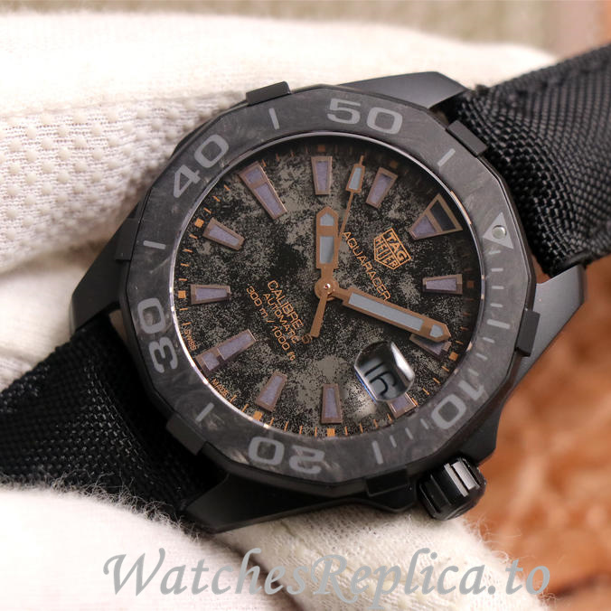 Tag Heuer Replica Aquaracer Canvas strap 41MM - WatchesReplica.is
