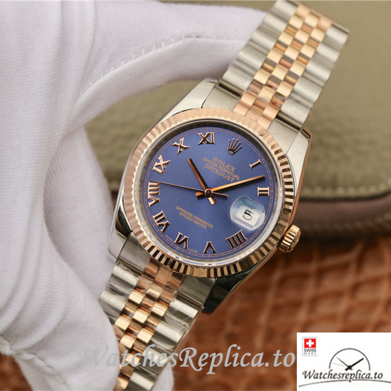 Swiss Rolex Datejust Replica 116231 Stainless steel strap 36MM - WatchesReplica.is