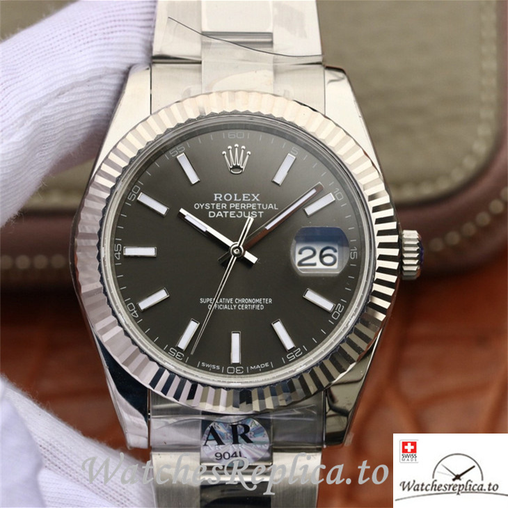Swiss Rolex Datejust Replica 126334 Stainless steel strap 41MM - WatchesReplica.is
