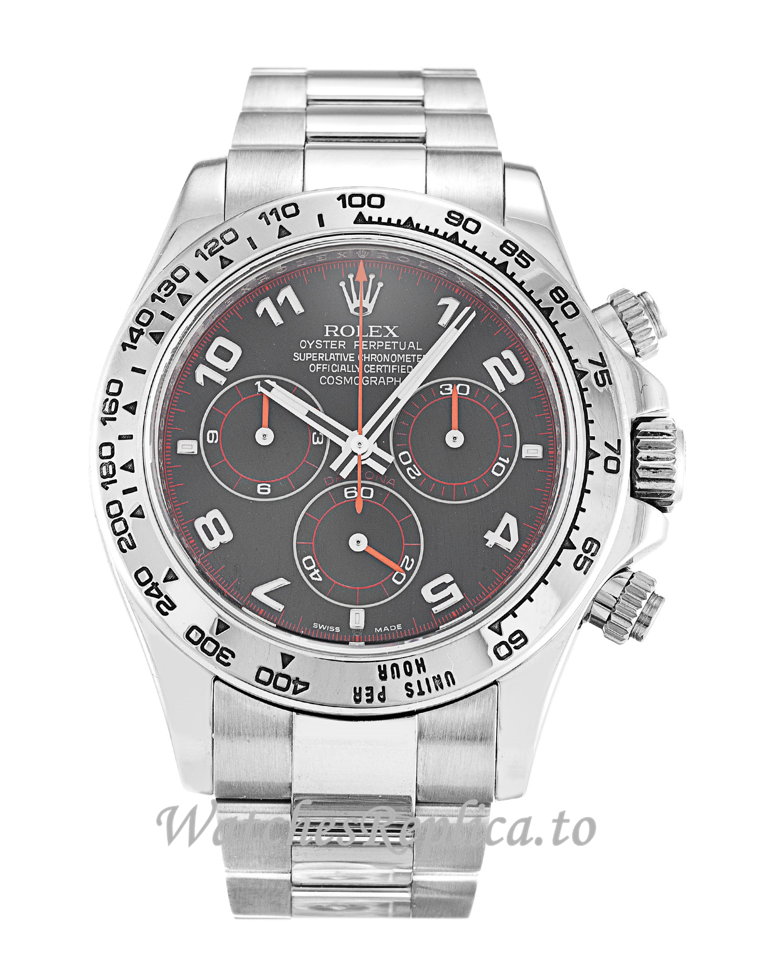 Rolex Daytona Black Dial 116509 - WatchesReplica.is
