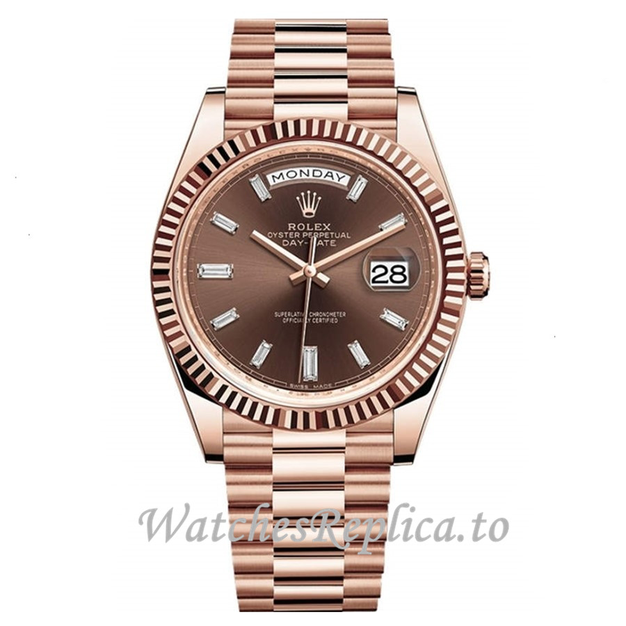Replica Rolex Day Date 40mm 228235 - WatchesReplica.is