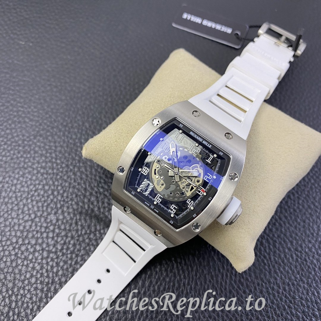 Richard Mille Replica RM010 Rubber strap 48MM - WatchesReplica.is