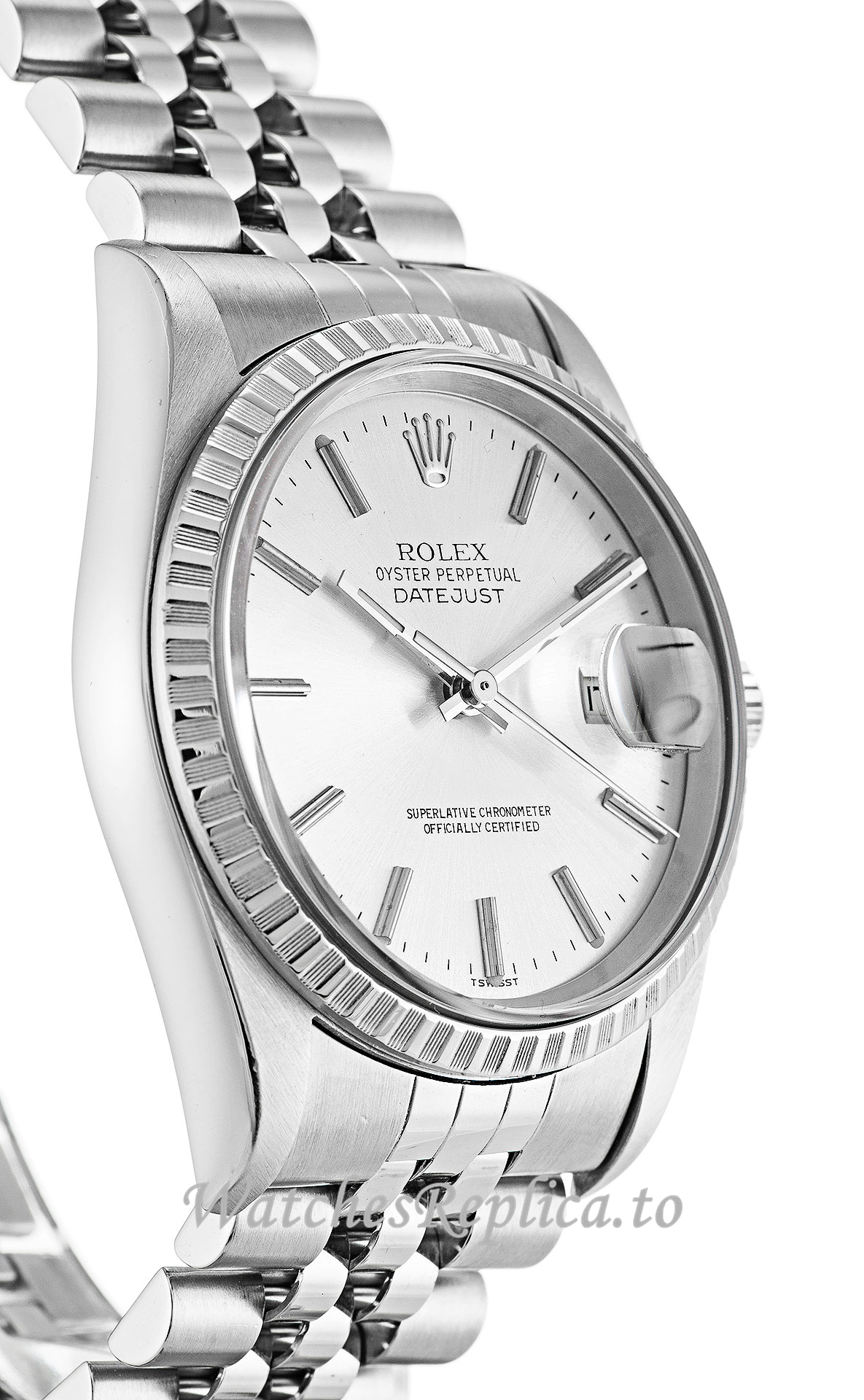 Rolex Datejust Silver Dial 16220 - WatchesReplica.is