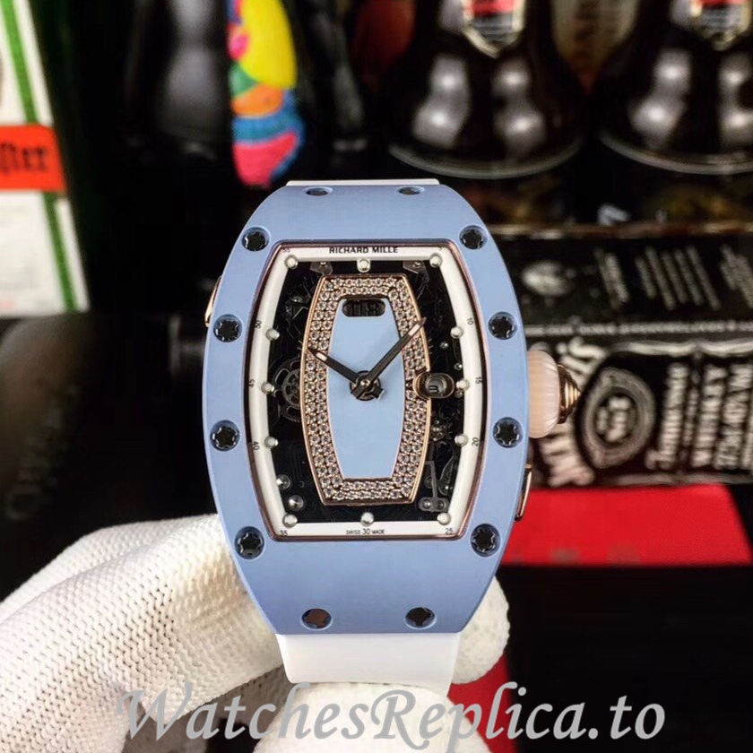 Richard Mille Replica RM037 Rubber strap 45MM - WatchesReplica.is