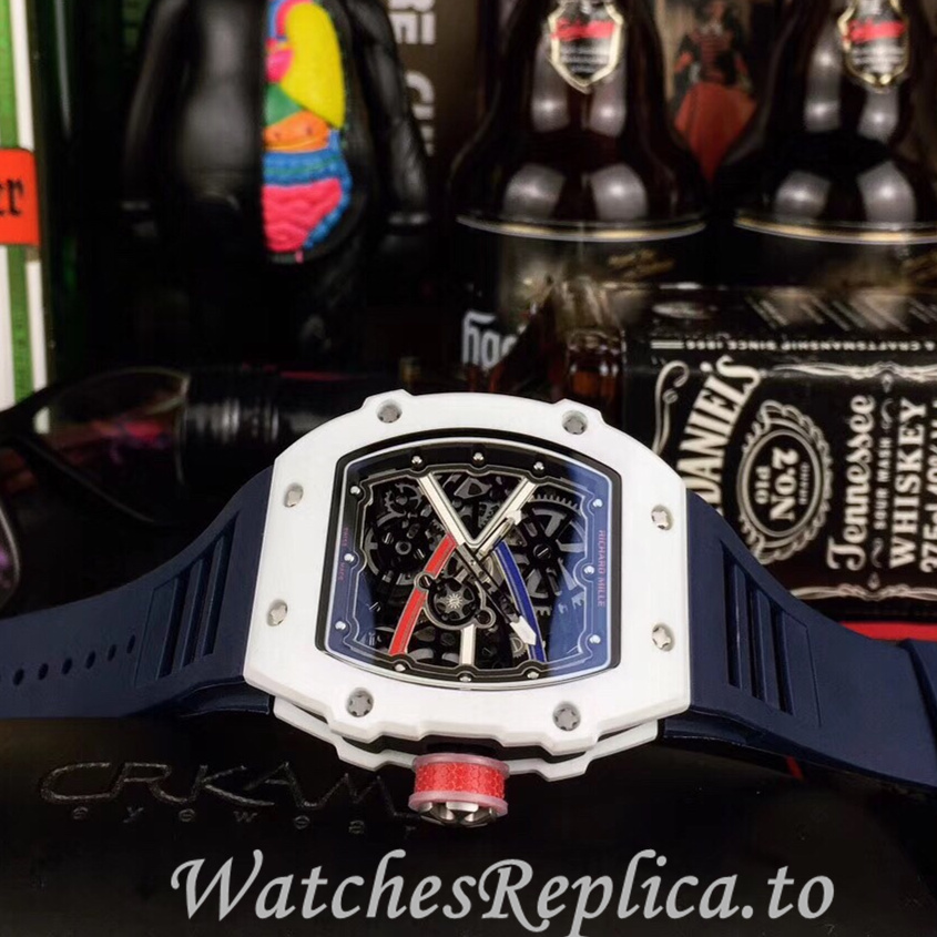 Richard Mille Replica RM67-02 Rubber strap 38.70x47.52MM - WatchesReplica.is
