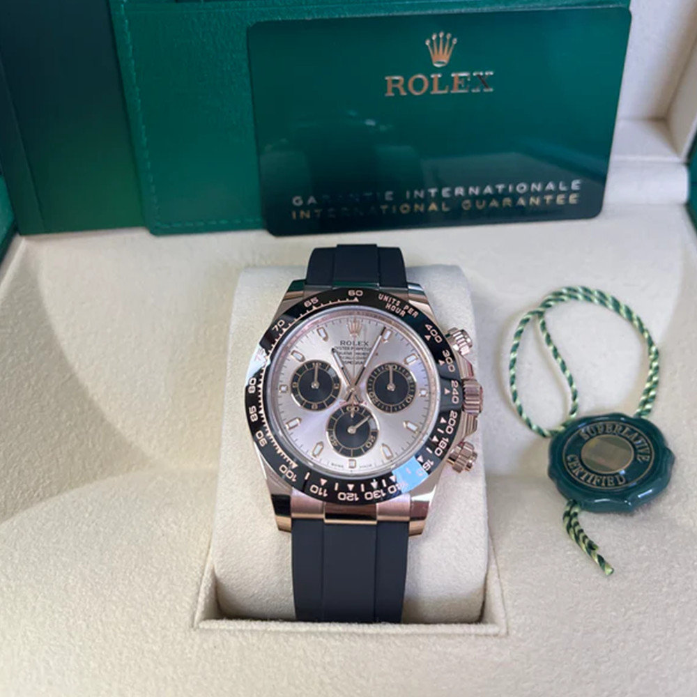 Rolex Daytona Rose Gold Dial 40mm 116515LN - WatchesReplica.is