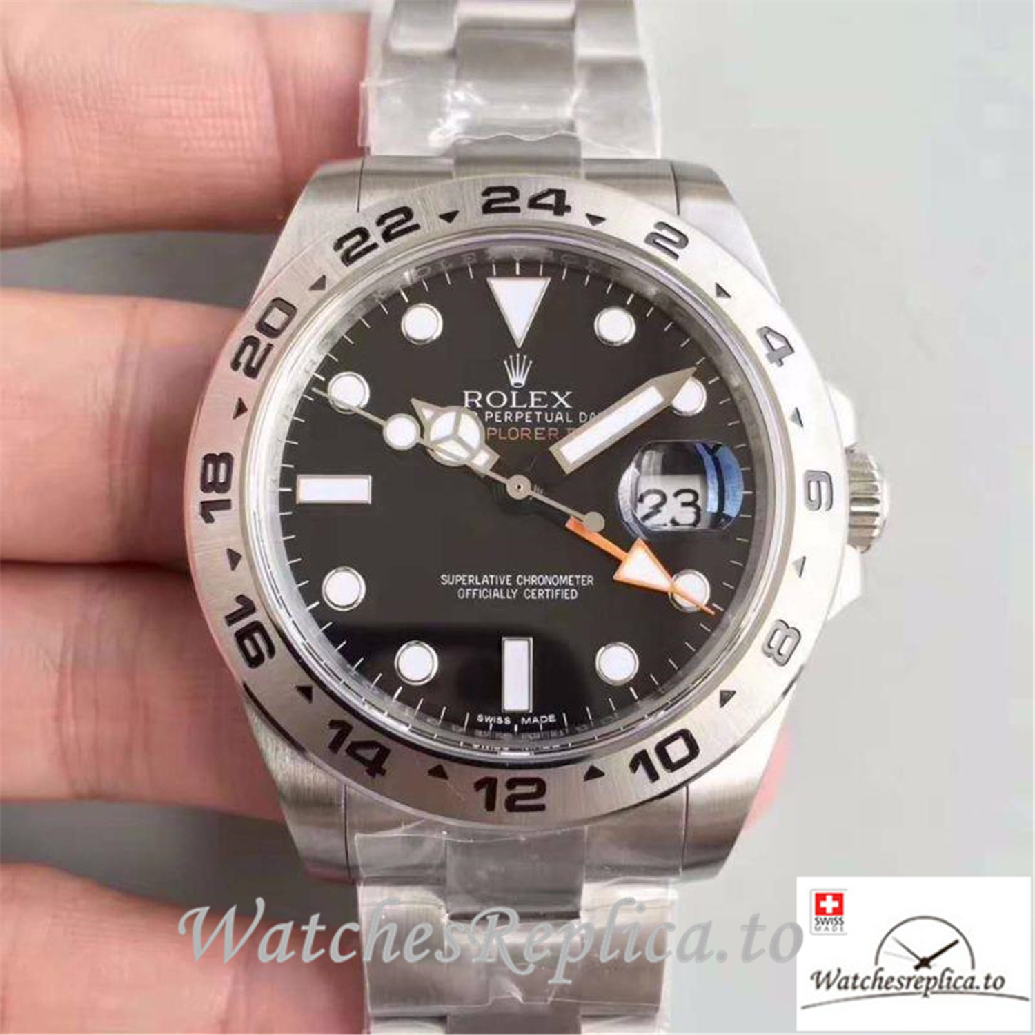 Swiss rolex Explorer II Replica 216570 Number Markers 42MM - WatchesReplica.is
