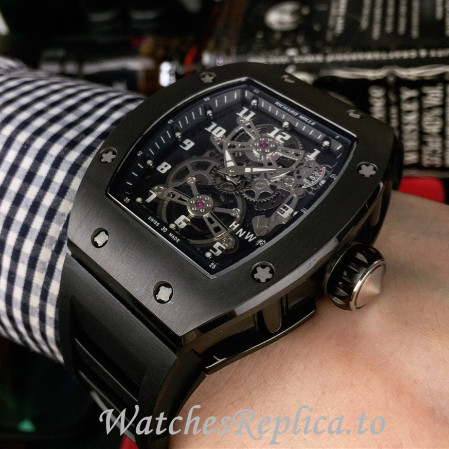 Richard Mille Replica RM17-01 Rubber strap 50MM - WatchesReplica.is