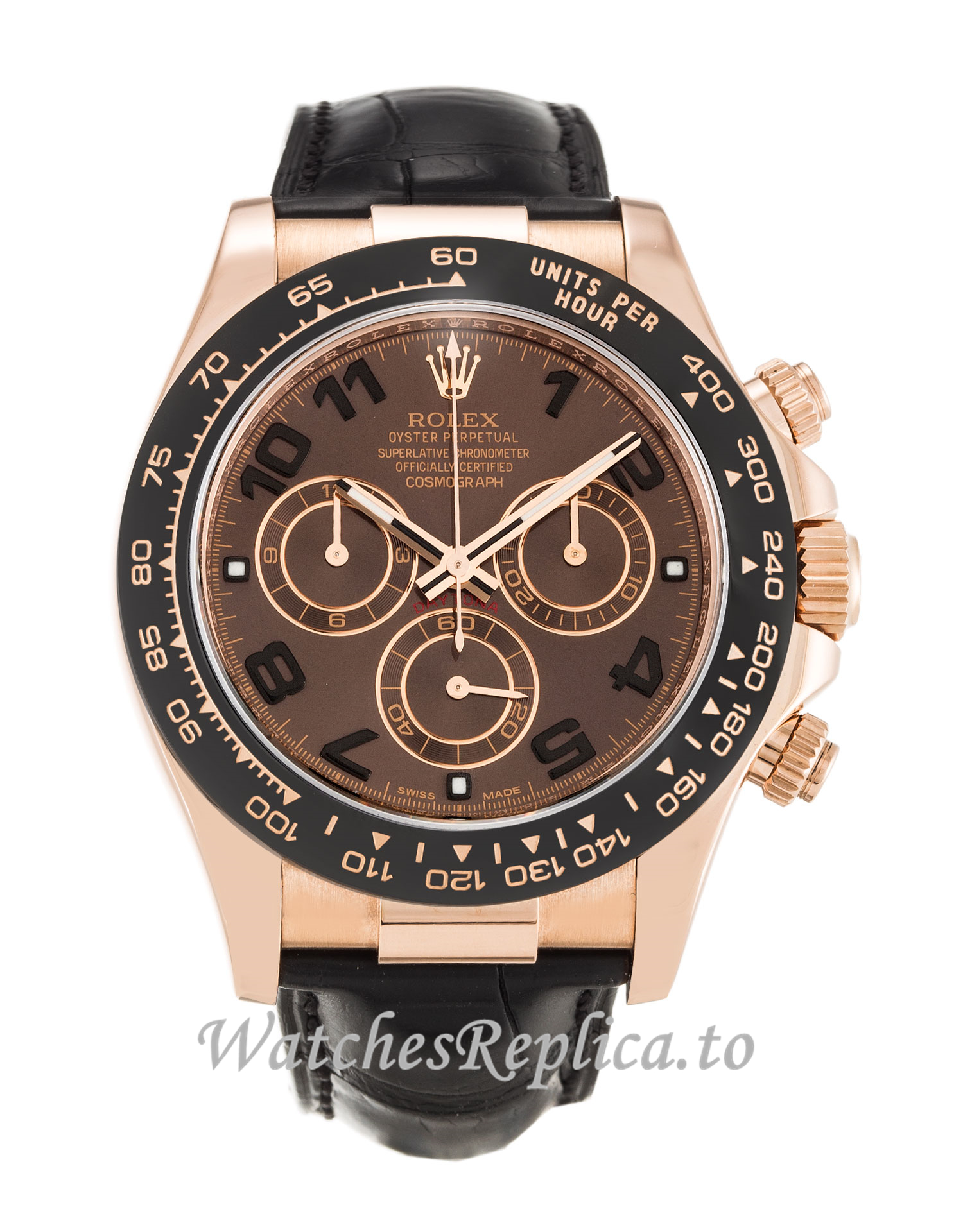 Rolex Daytona Chocolate Dial 116515 LN - WatchesReplica.is