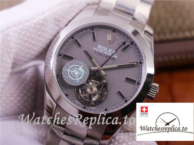 Swiss Rolex Milgauss Base 116400 Label Noir Design Replica LNT01HS-001 001 Silver Bezel 40MM - WatchesReplica.is